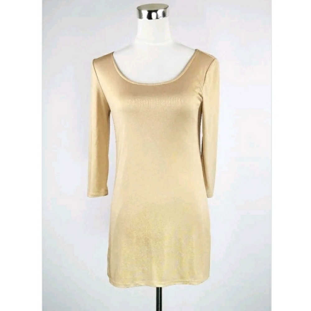 Express Golden Dress